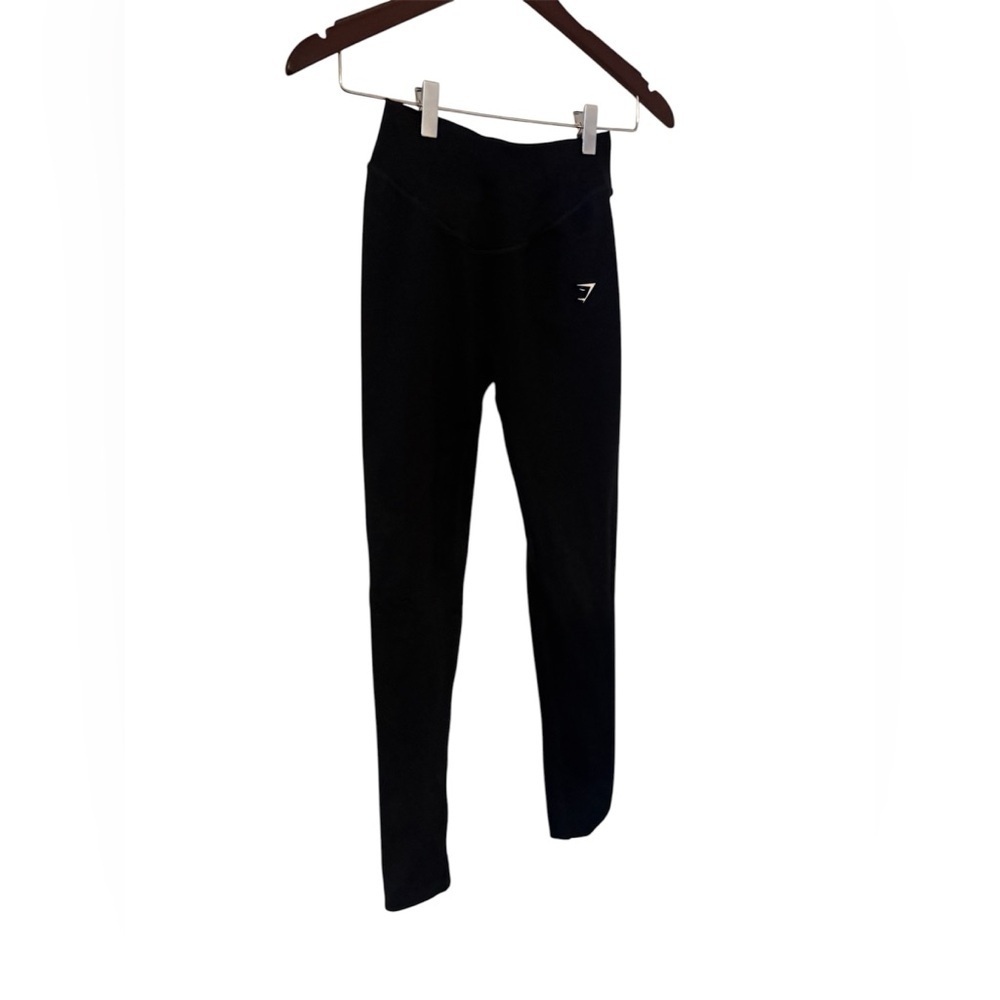 Gymshark Black High Waisted Leggings Size S Workout Athletic Activewear